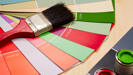 We can help with fence and wall painting